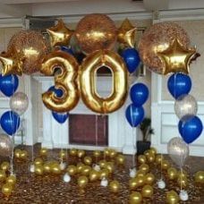 Фото зона из шаров 