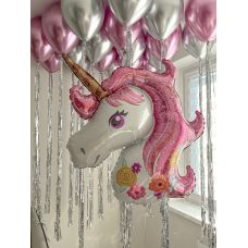 Оформление шарами для девочки