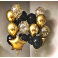 2 фонтана ( золото-черные)