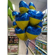 Шарики сердца 12 шт