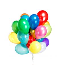 Облако из разноцветных шаров 15шт