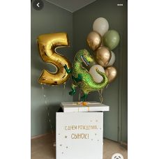 Коробка з повітряними кулями