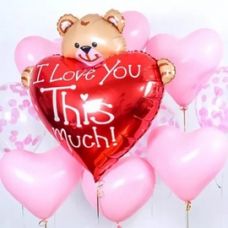 Нежная фотозона "Мишка"