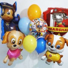 Оформление щенячий патруль