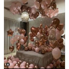 Фотозона розовое золото