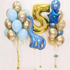 Повітряні кульки Діно