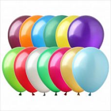 Шар латексный металлик